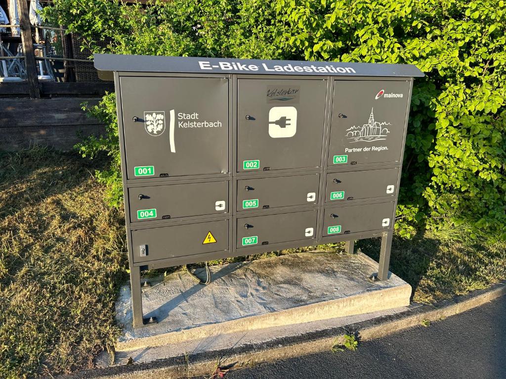 E-Bike-Ladestation in Kelsterbach